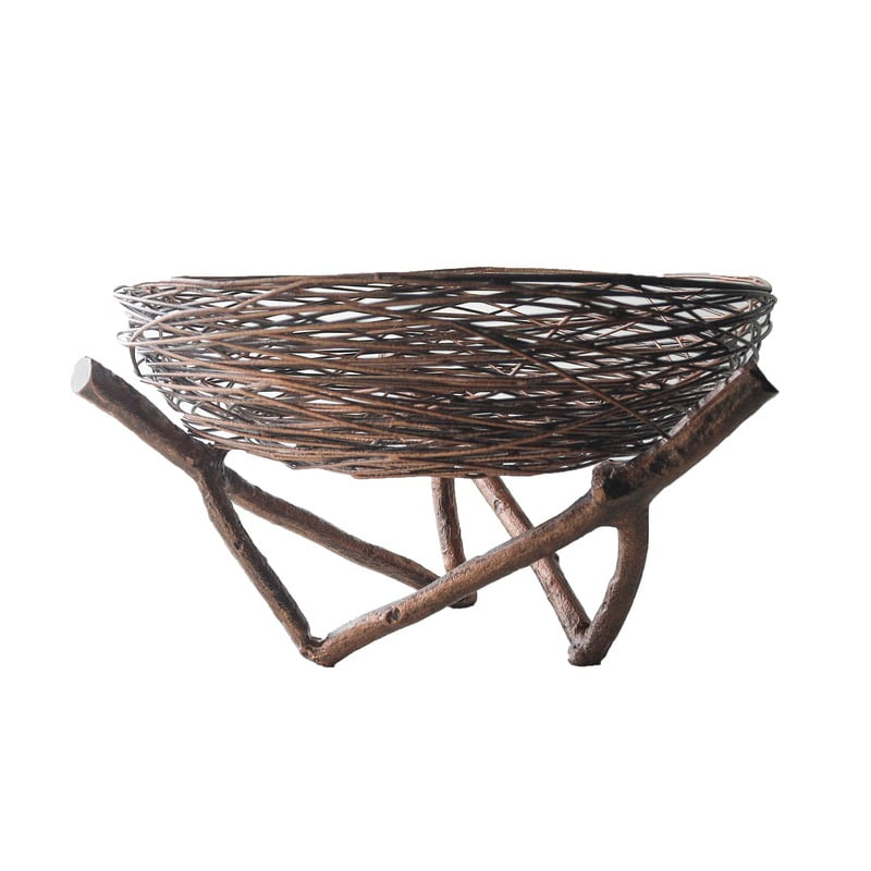 Handcrafted Metal Centerpiece Tableware for Displaying Fruits Handcrafted Metal Centerpiece Tableware for Displaying Fruits