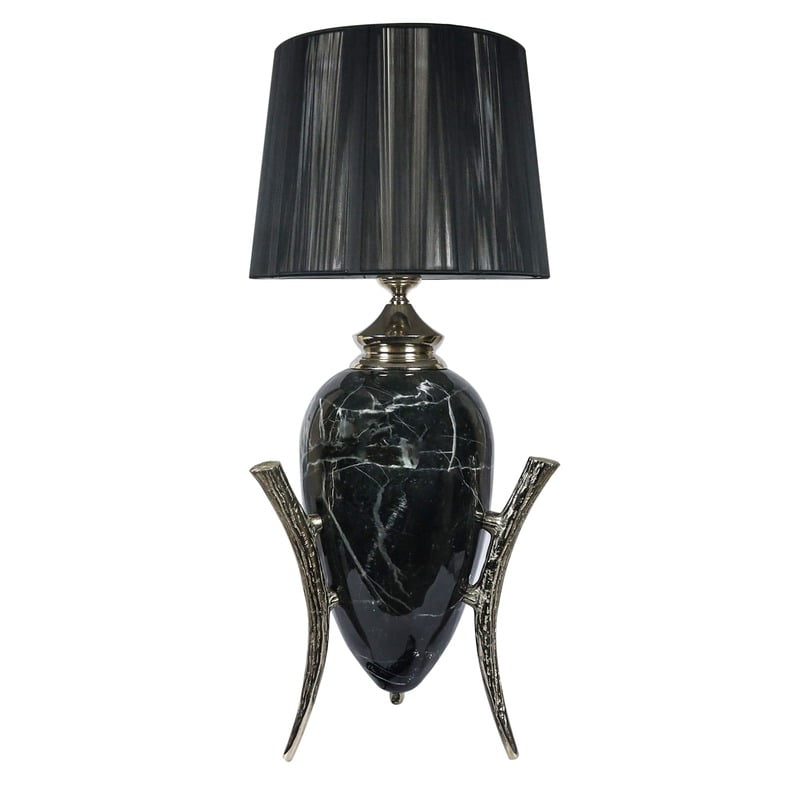 Stylish Black Texture Table Lamp - Perfect for Any Interior Décor Stylish Black Texture Table Lamp - Perfect for Any Interior Décor