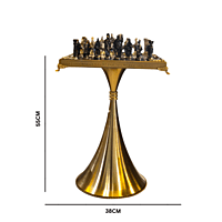 Historical Greek vs Roman Army chess set with stand Historical Greek vs Roman Army chess set with stand