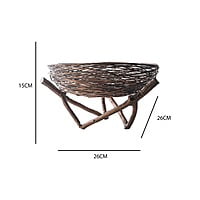 Handcrafted Metal Centerpiece Tableware for Displaying Fruits Handcrafted Metal Centerpiece Tableware for Displaying Fruits