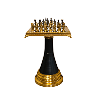 Historical Greek vs Roman Army Chess Set with Stand Historical Greek vs Roman Army Chess Set with Stand