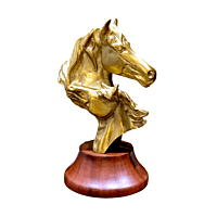 Brass Horse Statue Home Decor