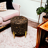 Brown Paffy Stool Brown Paffy Stool