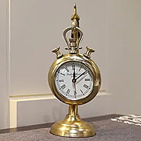 Metal Peacock Table Wall Clock for Sophisticated and Personal Home Décor Metal Peacock Table Wall Clock for Sophisticated and Personal Home Décor