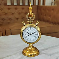 Metal Peacock Table Wall Clock for Sophisticated and Personal Home Décor Metal Peacock Table Wall Clock for Sophisticated and Personal Home Décor