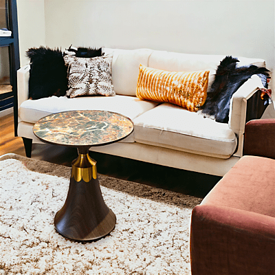 Green Marble Coffee Table
