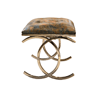 Texture Printed Side Stool
