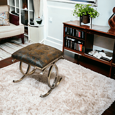 Texture Printed Side Stool